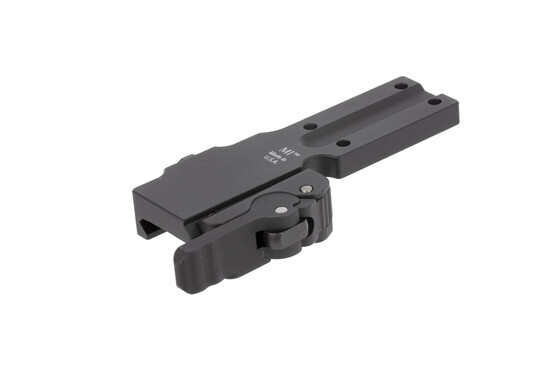 The Midwest Industries Trijicon MRO QD mount is machined from 6061 aluminum